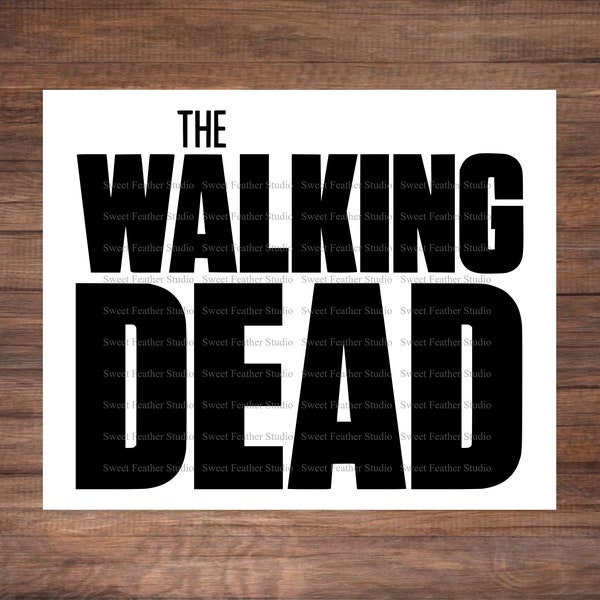 Walking Dead Decal Etsy