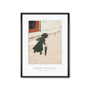 Pierre Bonnard - The Little Laundress (1896) |  Pierre Bonnard  Wall Art Decor