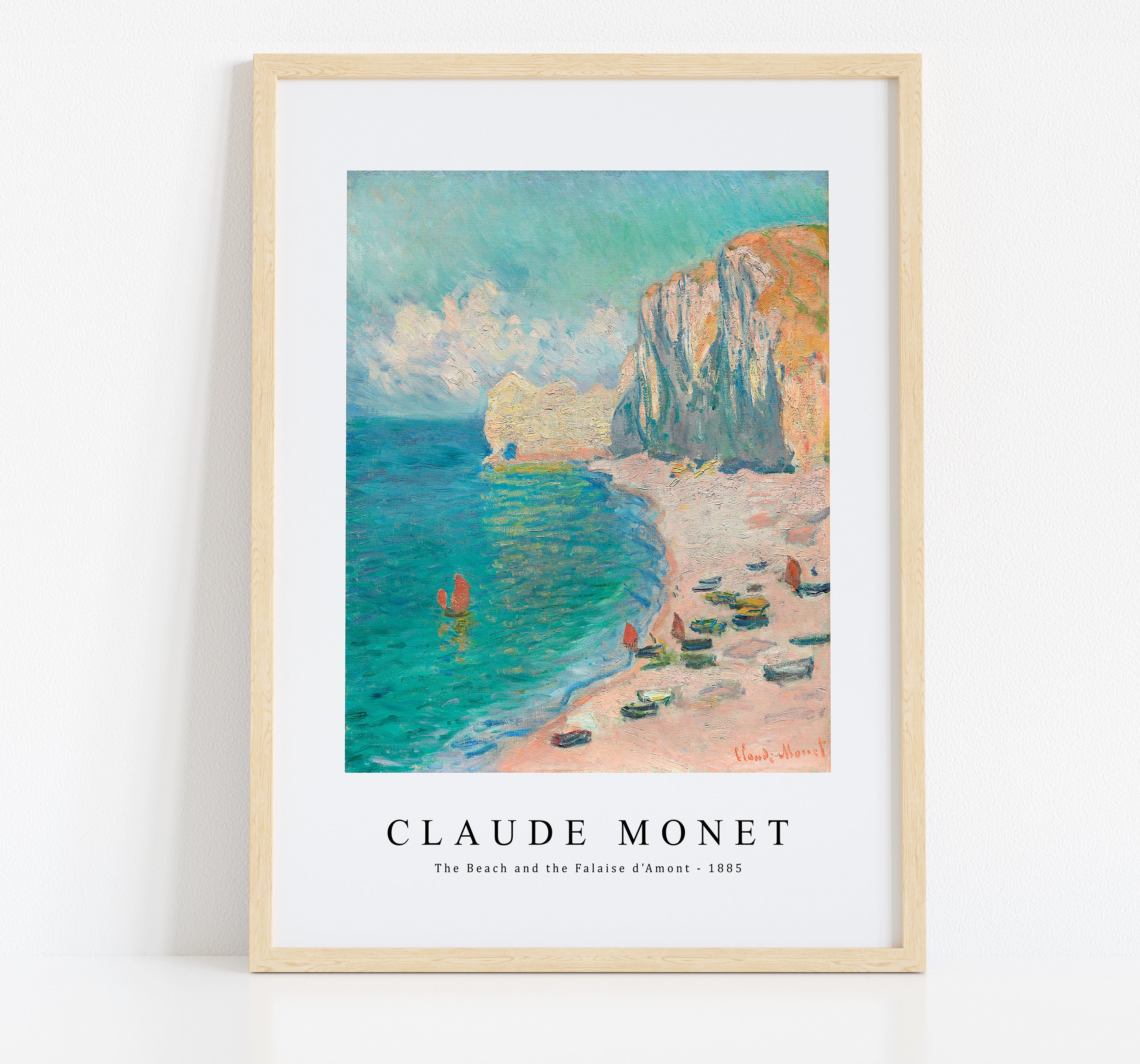 Claude Art Print Claude Art Canvas Claude Etsy