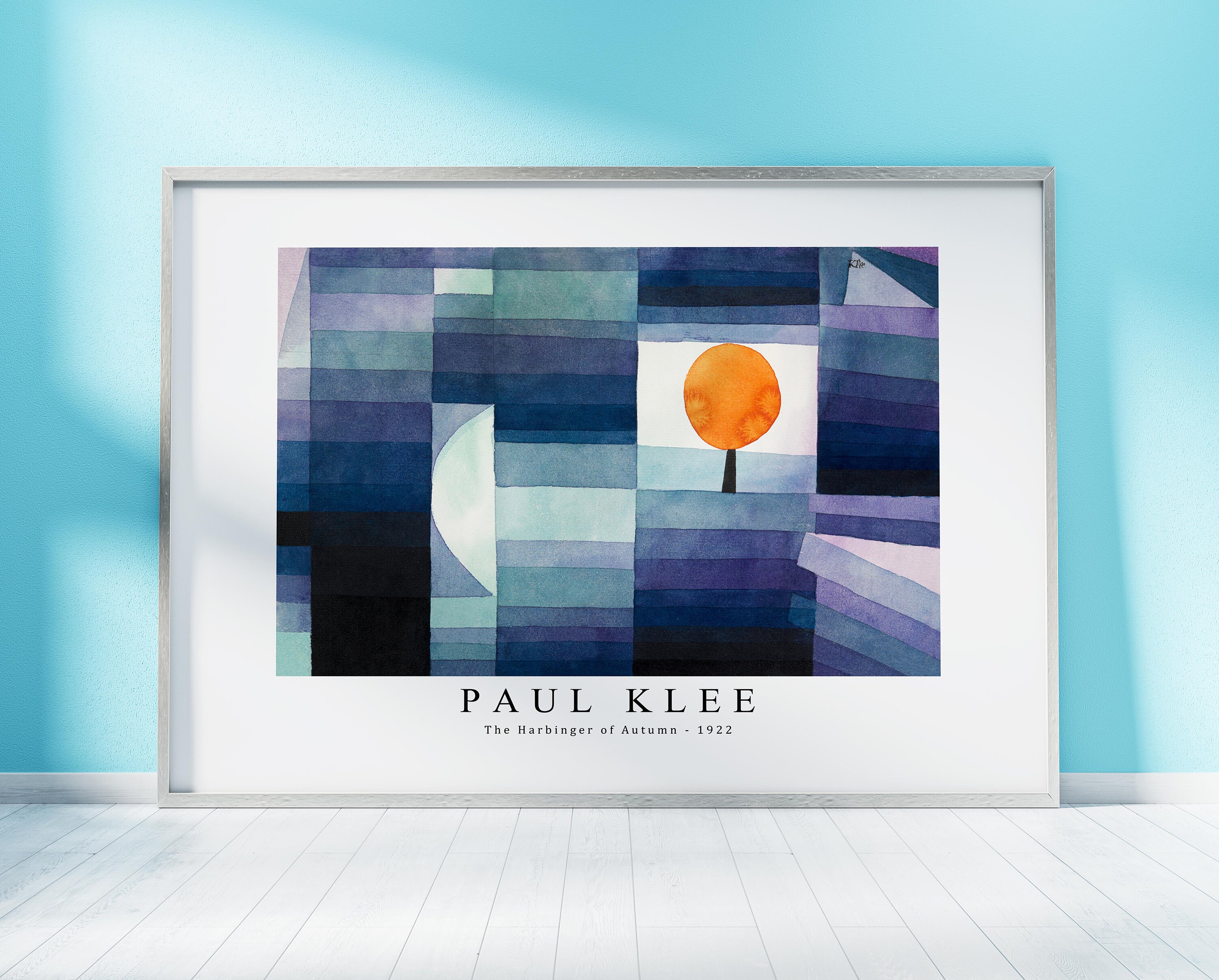 Paul Klee Art Print | Paul Klee-the Harbinger of Autumn 1922