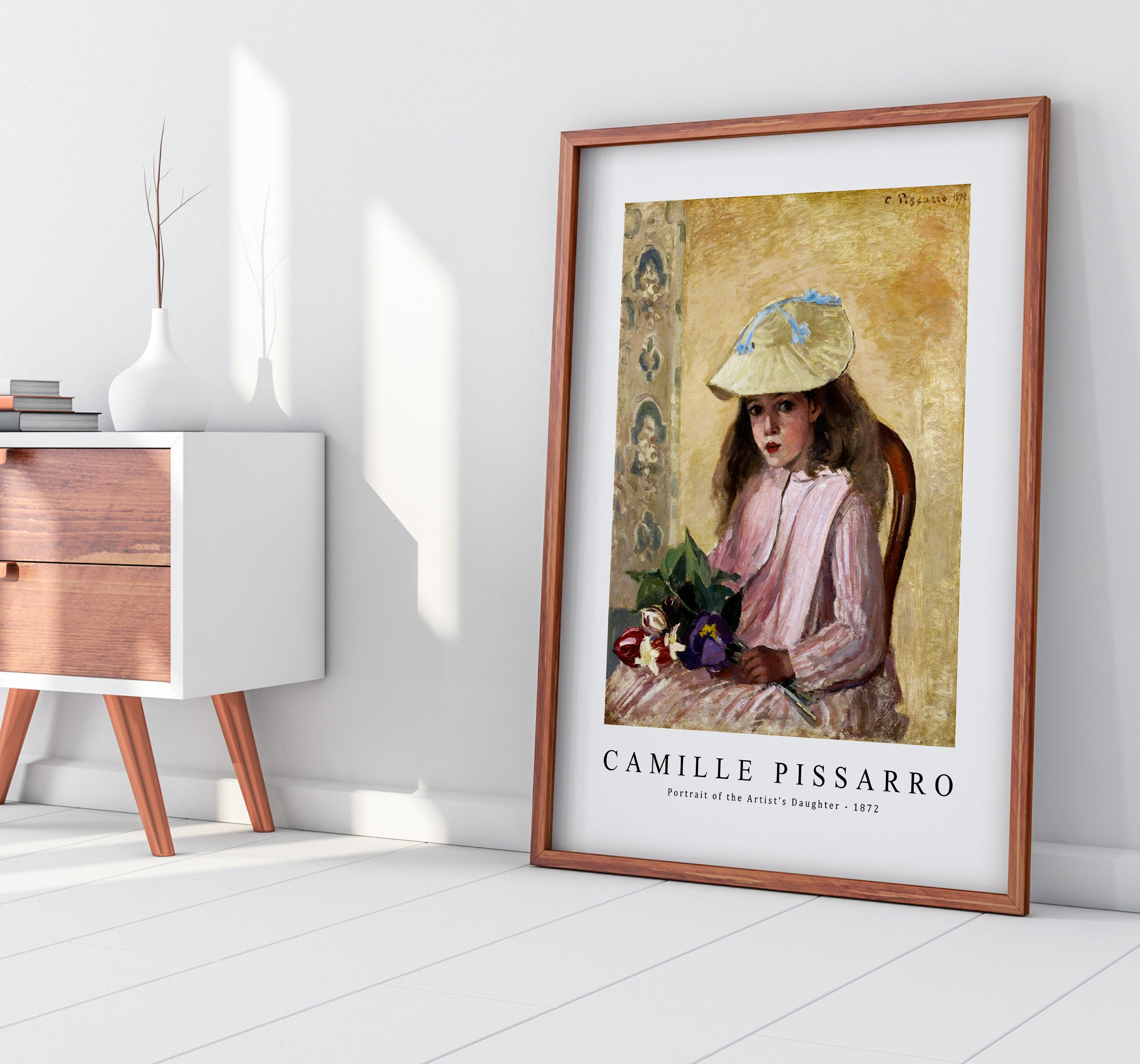Camille Pissarro Art Print | Camille Pissarro-portrait of the
