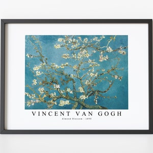 Van Gogh Art Print | Van Gogh Art Canvas | Vincent Van Gogh-Almond Blossom 1890 | Van Gogh Wall Art Decor