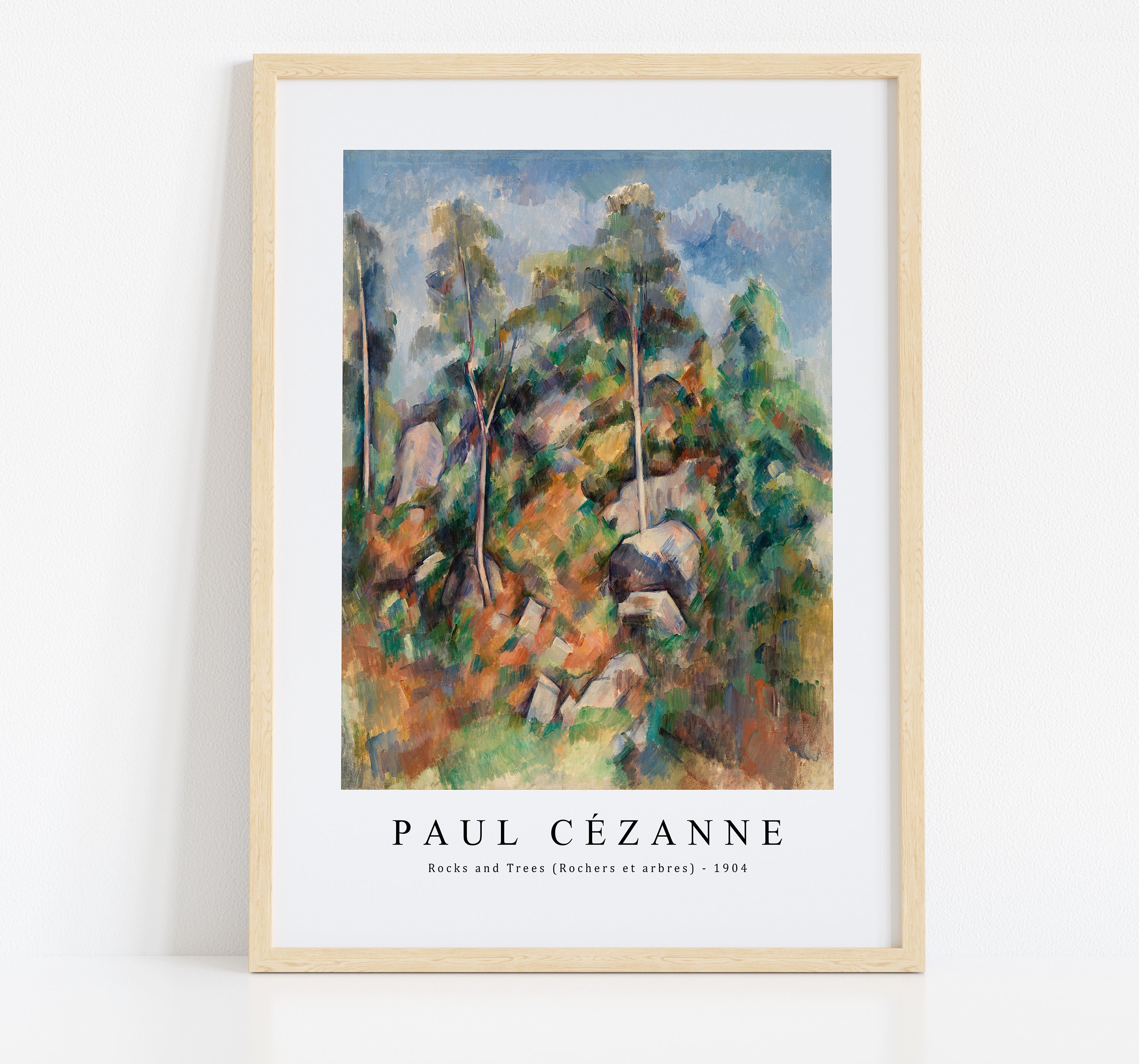 Paul Cezanne Art Print Paul Cezanne Art Canvas Paul - Etsy