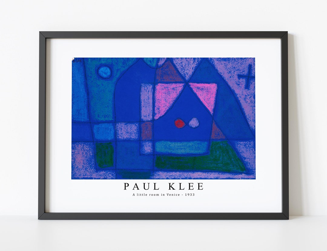 Paul Klee Art Print | Paul Klee-a Little Room in Venice 1933