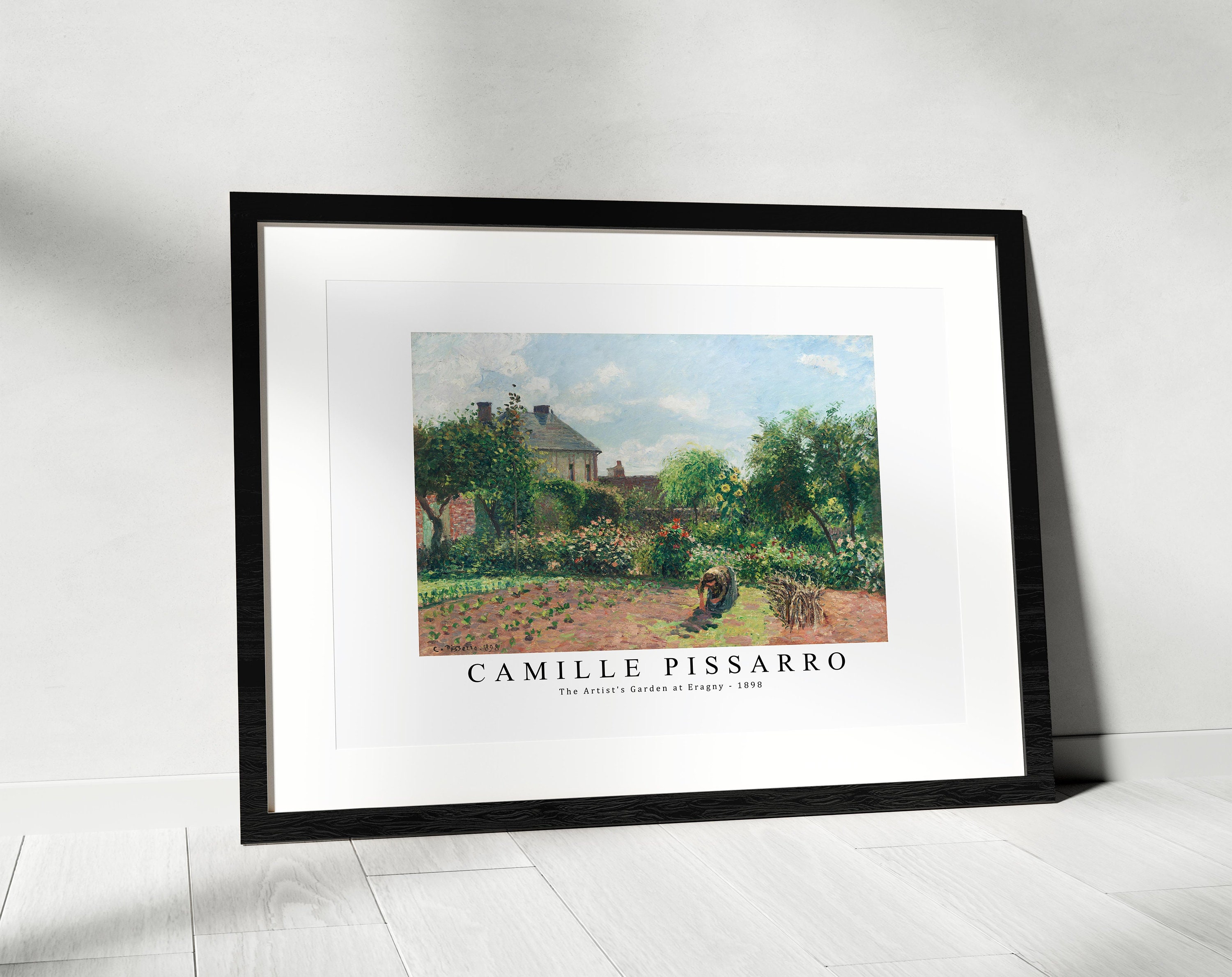Camille Pissarro Art Print | Camille Pissarro-the Artist's Garden