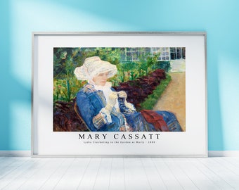 Lydia Crocheting in the Garden at Marly Weekender Tote Bag by Mary Cassatt  - Fine Art America