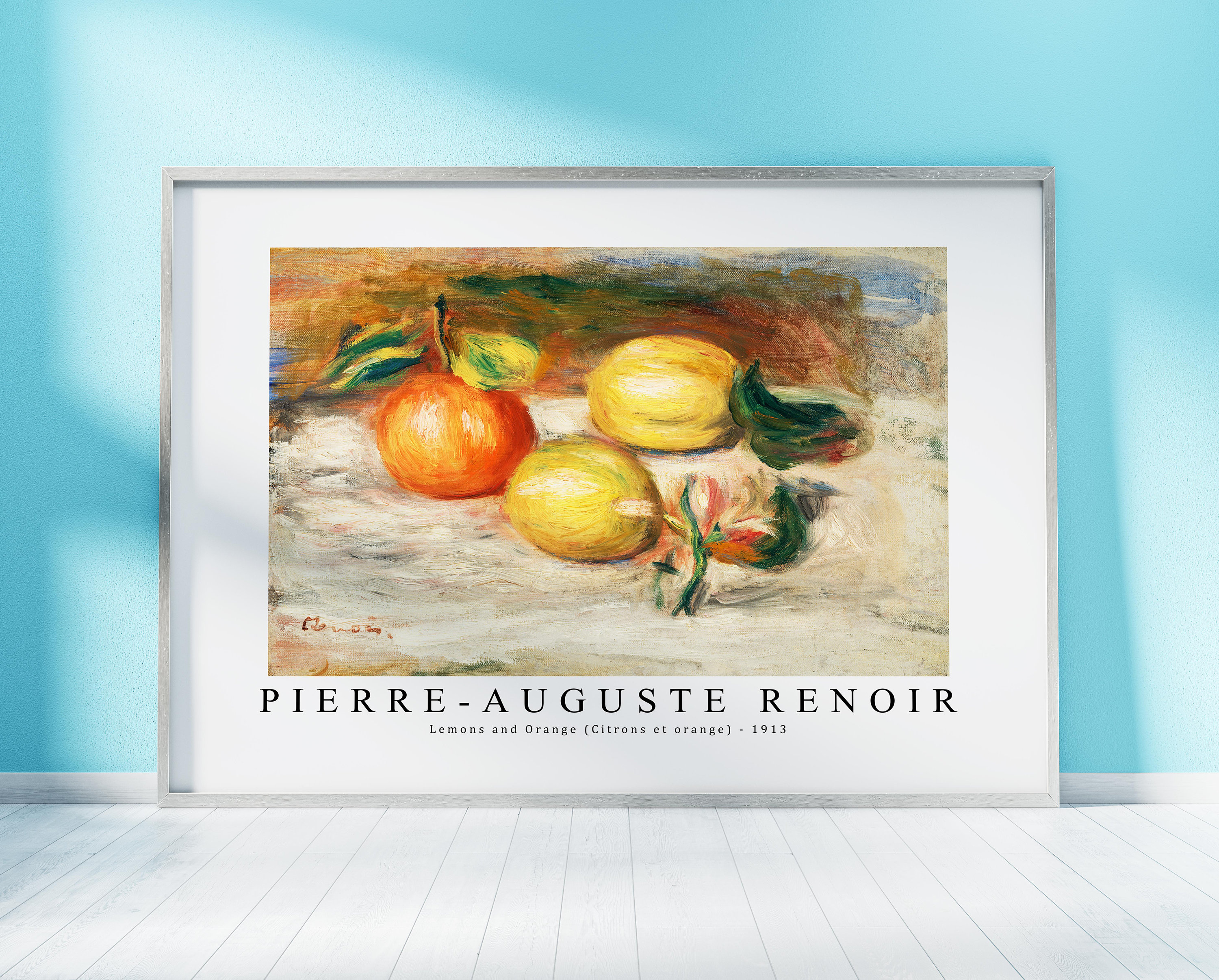 Pierre Auguste Renoir Art Print | Lemons and Orange (citrons Et