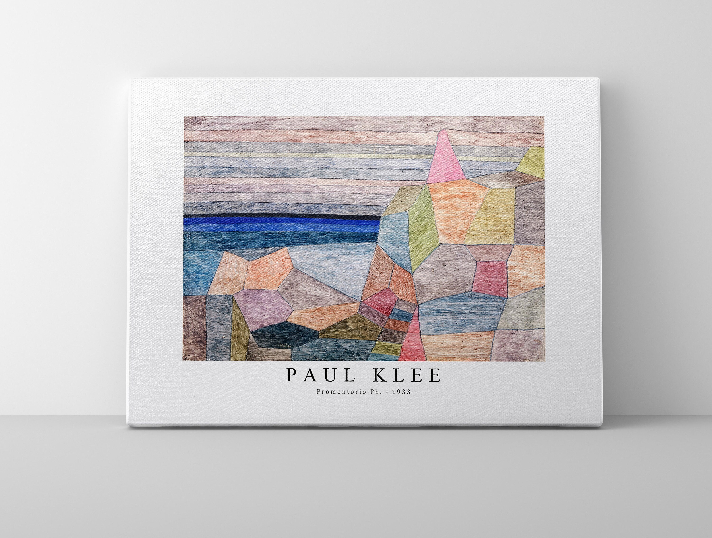 Paul Klee Art Print | Paul Klee-promontorio Ph. 1933 | Paul Klee