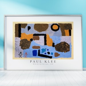Paul Klee Print Download Digital File, Paul Klee - With the two lost ones 1938 Wall Art, FrameTV Art Download