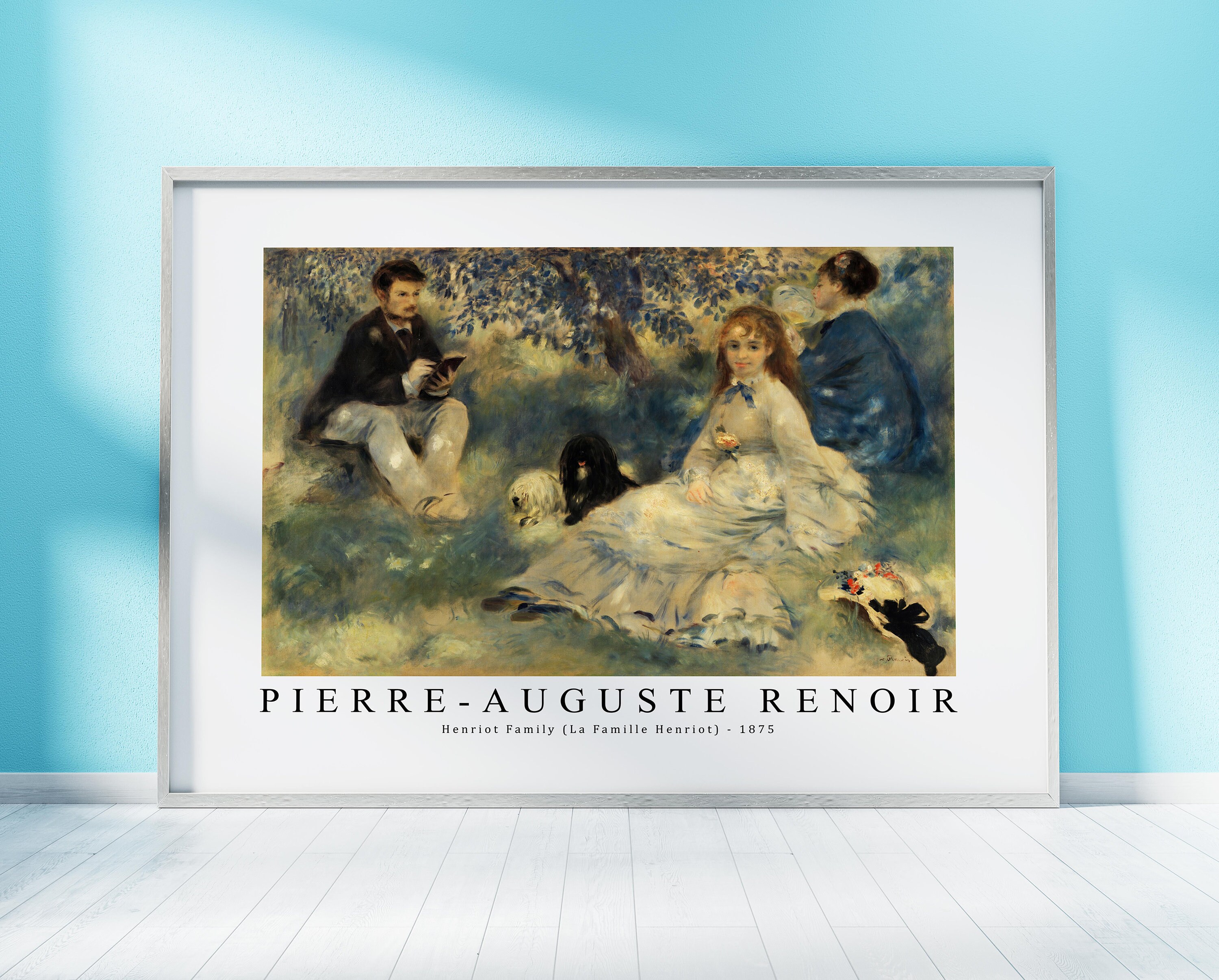 Pierre Auguste Renoir Art Print | Henriot Family (la Famille