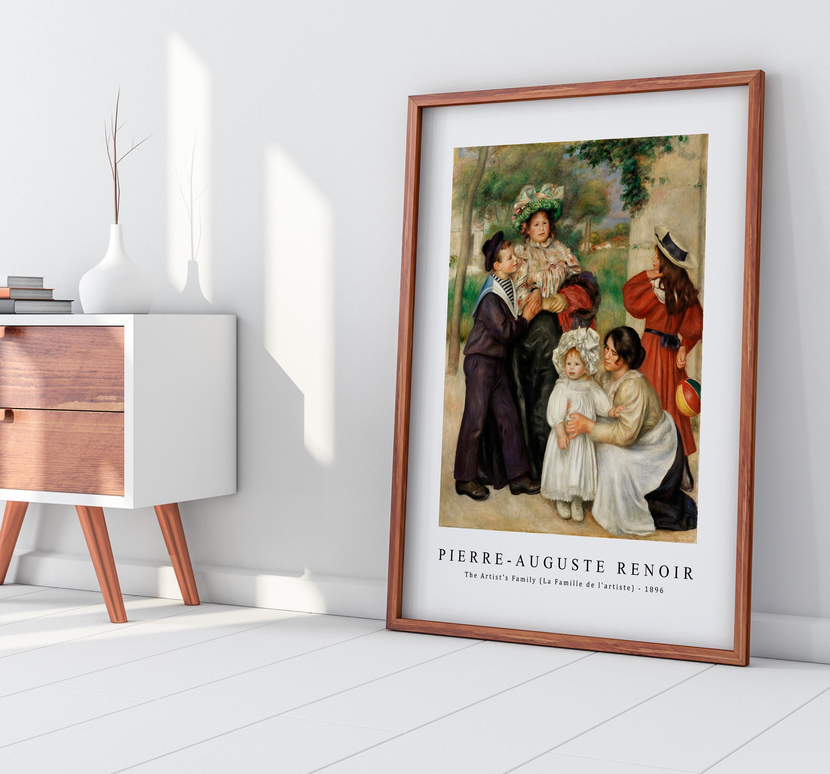 Pierre Auguste Renoir Art Print | the Artist's Family (la Famille