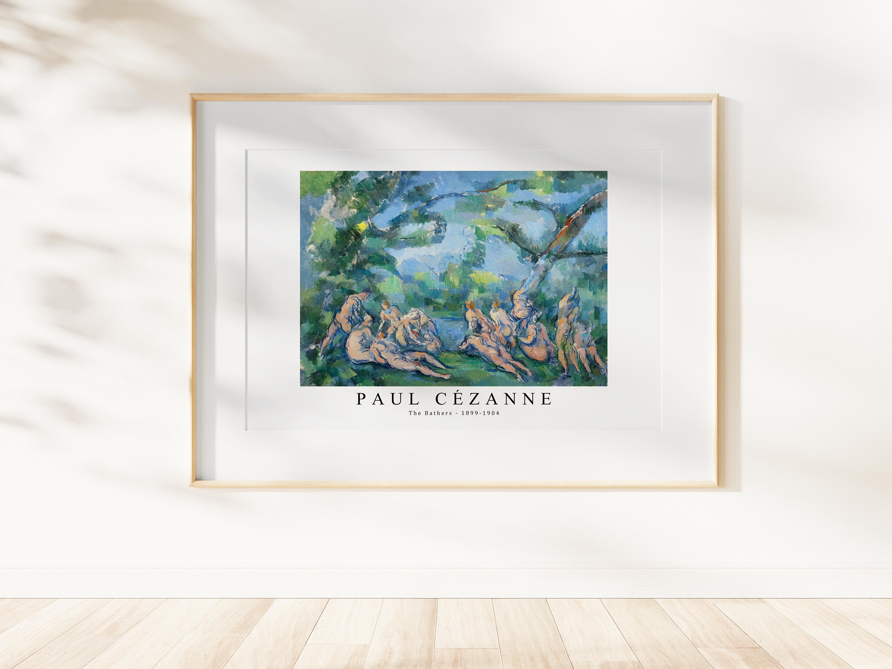 Paul Cezanne Print Download Digital File, Paul Cezanne - the
