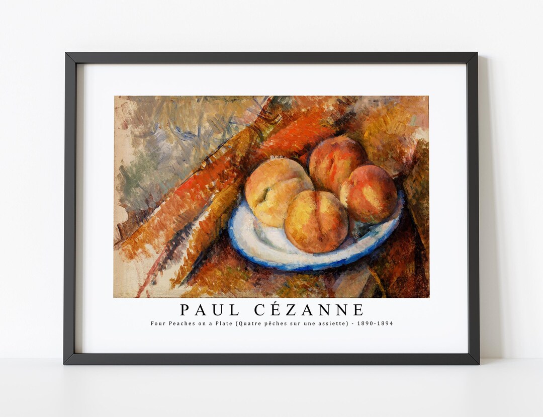 Paul Cezanne Art Print | Paul Cezanne Art Canvas | Paul Cezanne-four ...