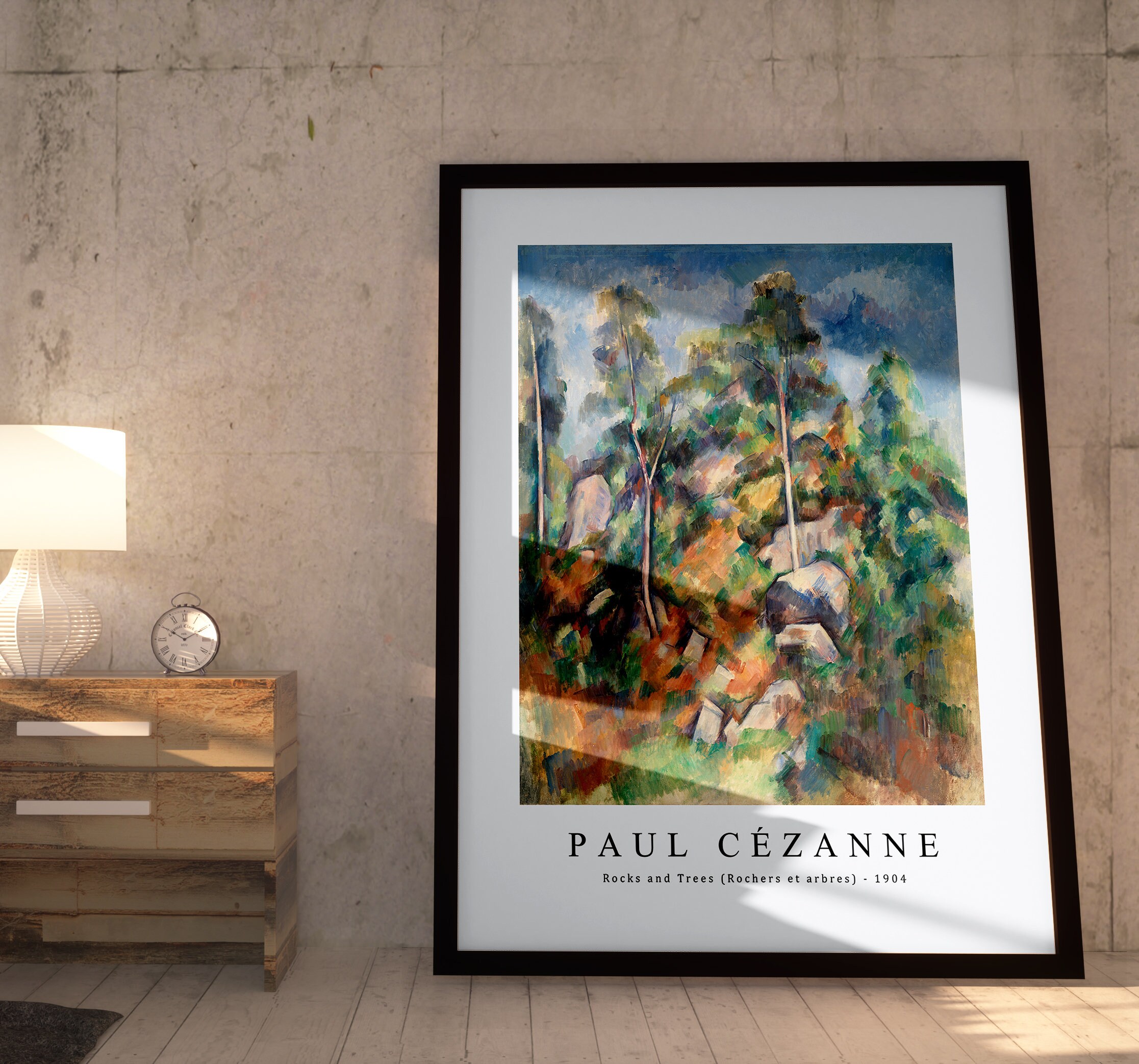 Paul Cezanne Art Print | Paul Cezanne Art Canvas | Paul Cezanne-rocks ...