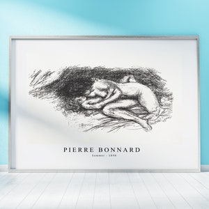Pierre Bonnard Print Pobierz plik cyfrowy - Lato (1898) Sztuka ścienna, Ramka TV Sztuka Wydruki, Dekoracja ścienna, Pobierz