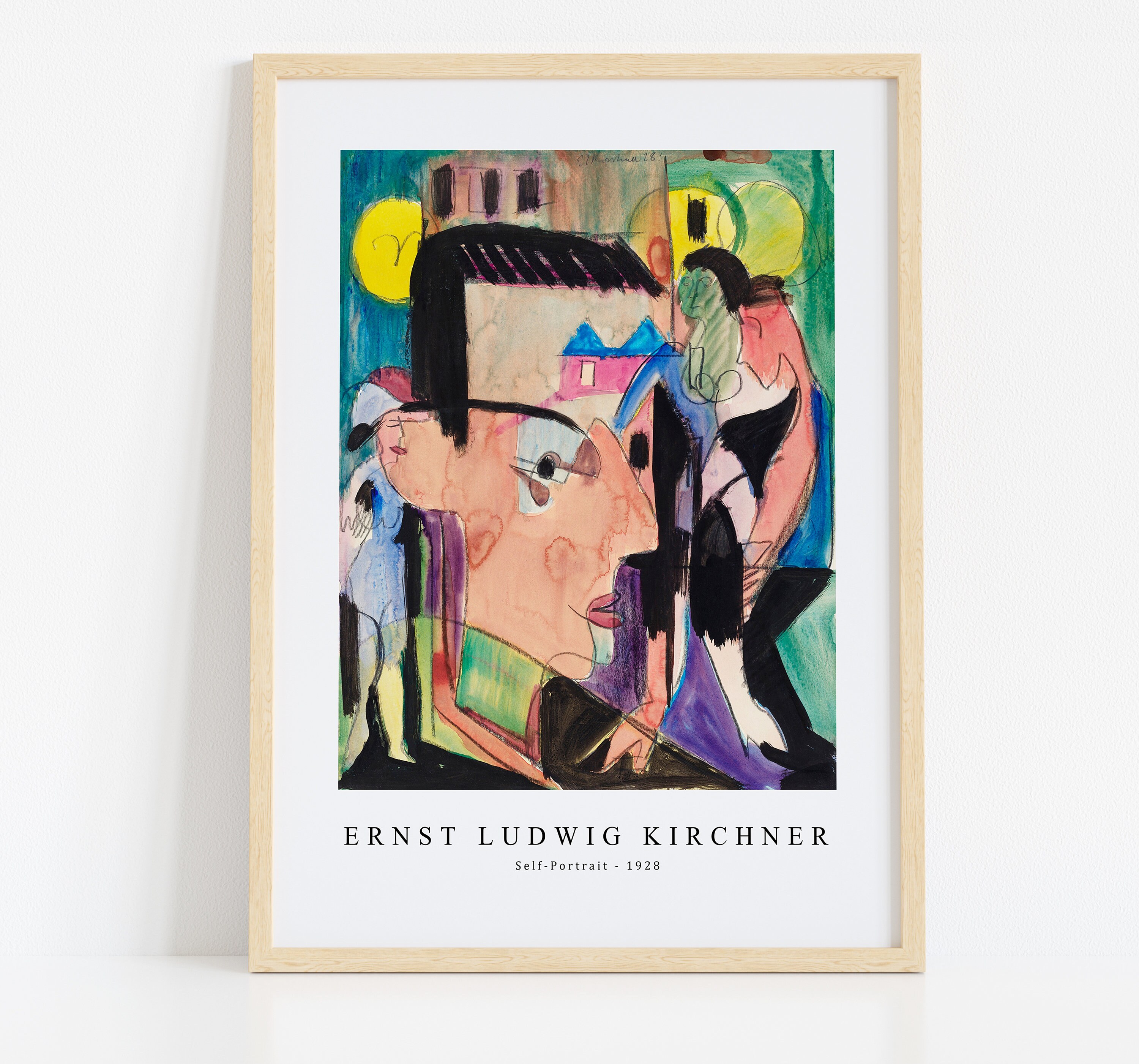 Ernst Ludwig Kirchner Print Download Digital File, Ernst Ludwig