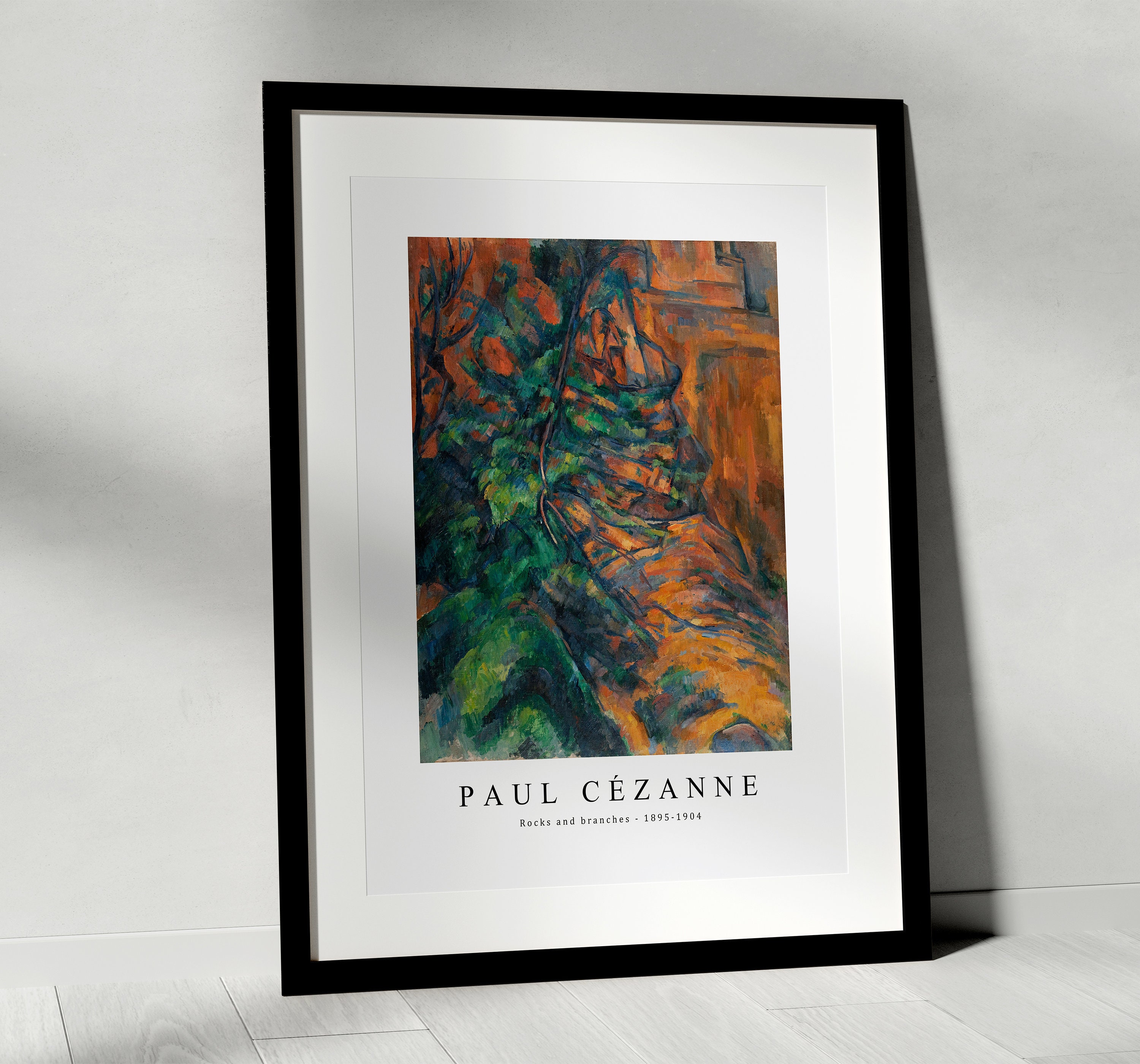 Paul Cezanne Art Print | Paul Cezanne Art Canvas | Paul Cezanne-rocks ...