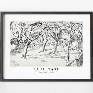 Paul Nash - The Orchard (1922) |  Paul Nash  Wall Art Decor