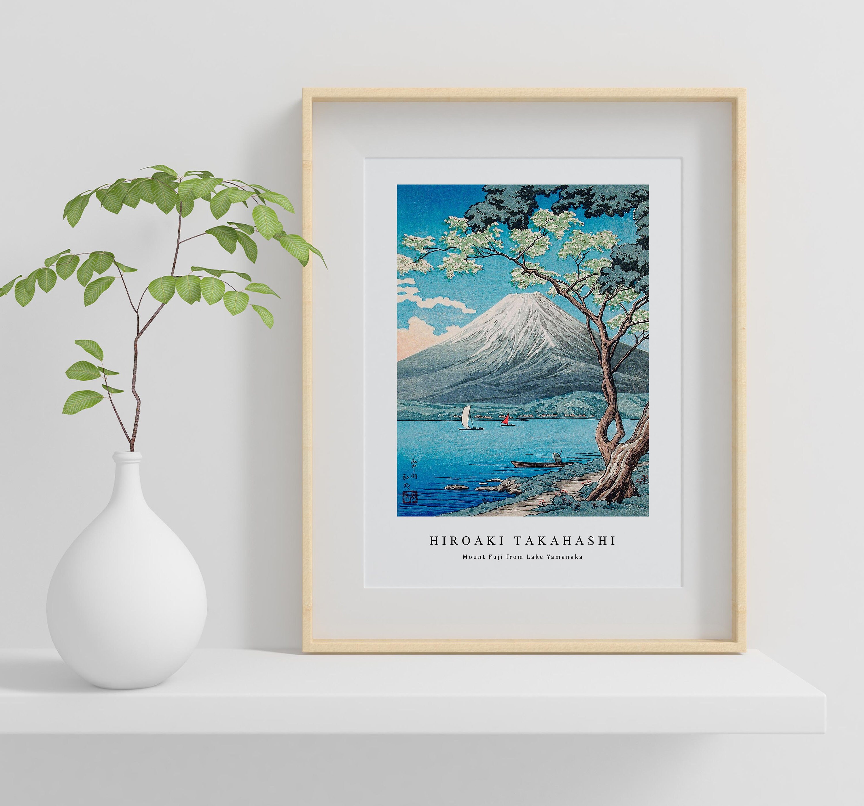 Hiroaki Takahashi Print Download Digital File - Mount Fuji From