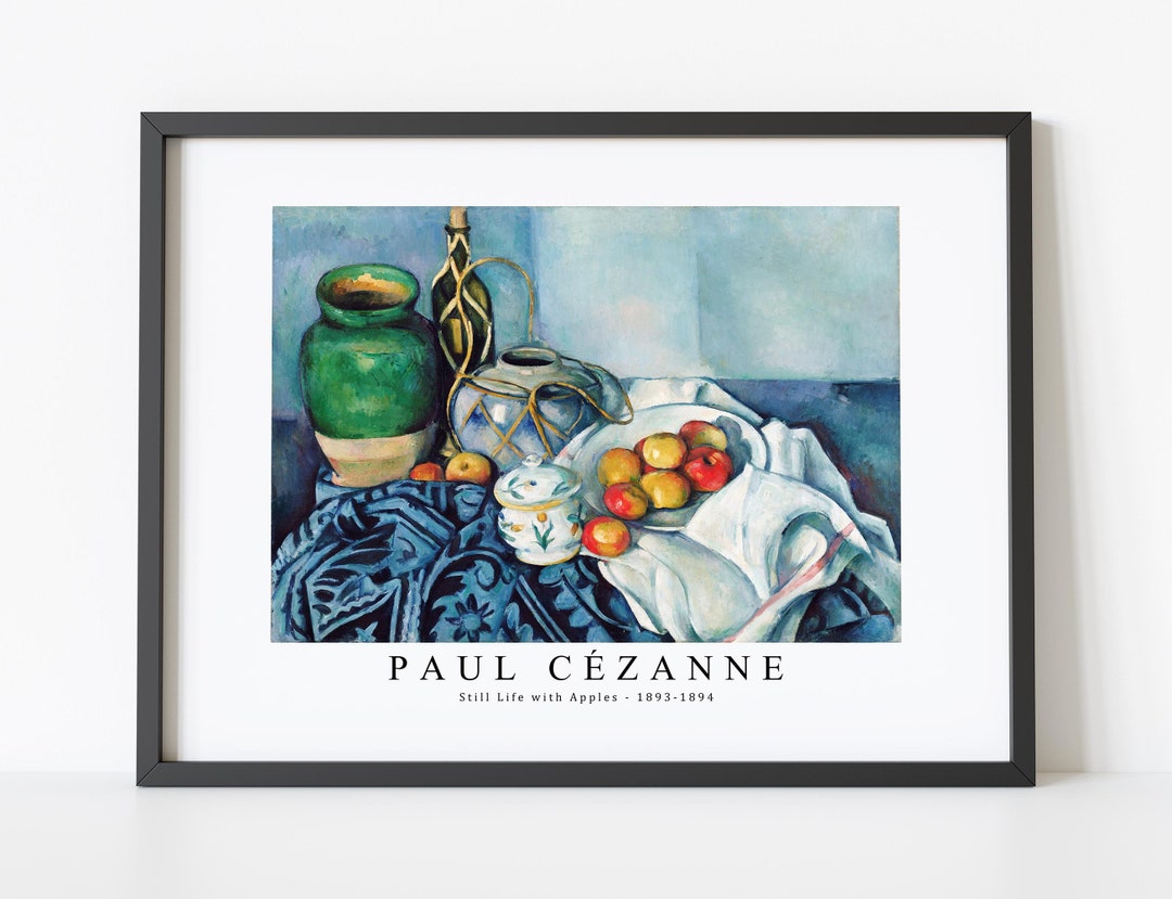 Paul Cezanne Art Print | Paul Cezanne Art Canvas | Paul Cezanne-still ...
