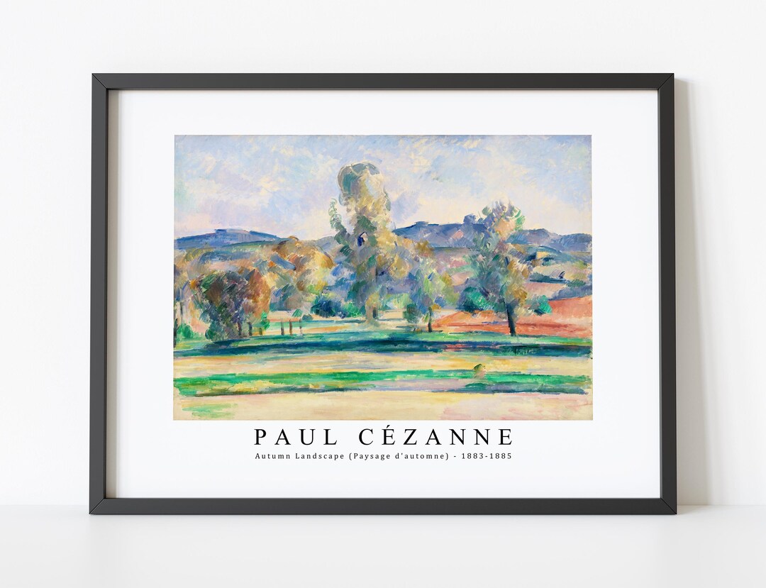 Paul Cezanne Art Print | Paul Cezanne Art Canvas | Paul Cezanne-autumn ...