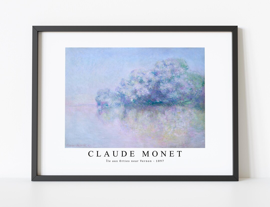 MyPuzzle Monet 'Île Aux Orties' Puzzle – 500 Teile, 48 X 34 Cm, Hochwertig Gedruckt, Ab 10 Jahren