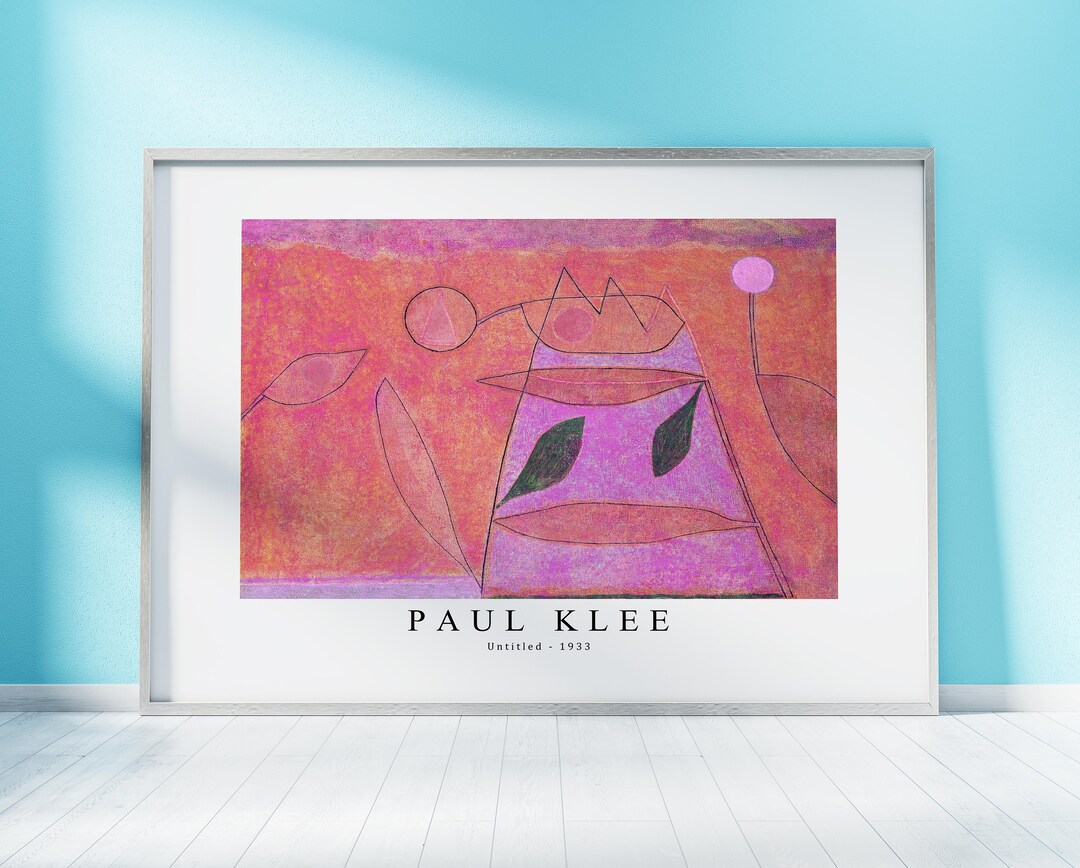 Paul Klee 1933 ドローイングシュウ Paul Klee Print Download Digital File, Paul Klee - Untitled 1933