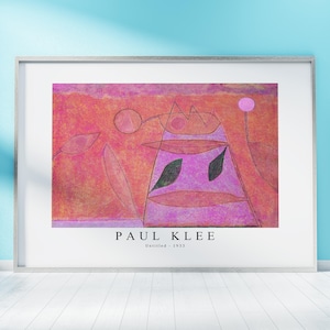 Paul Klee Print Download Digital File, Paul Klee - Untitled 1933 Wall Art, FrameTV Art Download