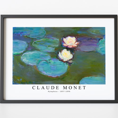 Claude Art Print Claude Art Canvas Claude Etsy