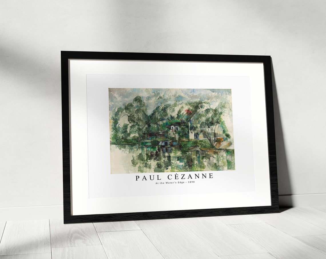 Paul Cezanne Art Print | Paul Cezanne Art Canvas | Paul Cezanne-at the ...