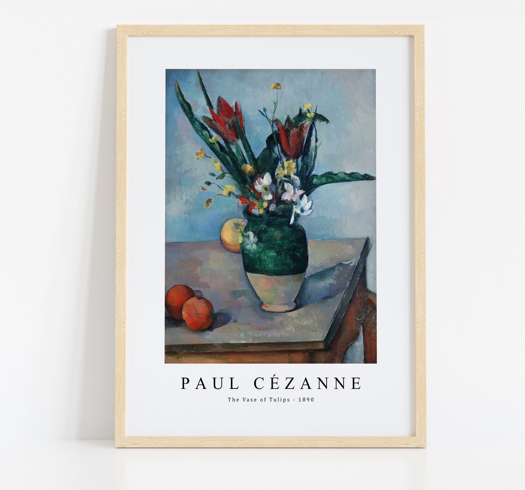 Paul Cezanne Print Download Digital File, Paul Cezanne - the Vase