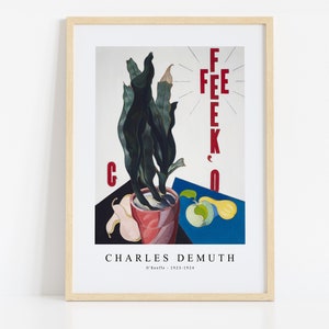 Charles Demuth Print Download Digital File - O&#39;Keeffe-1923-1924 Wall Art, Frame TV Art Prints, Wall Decor, Download