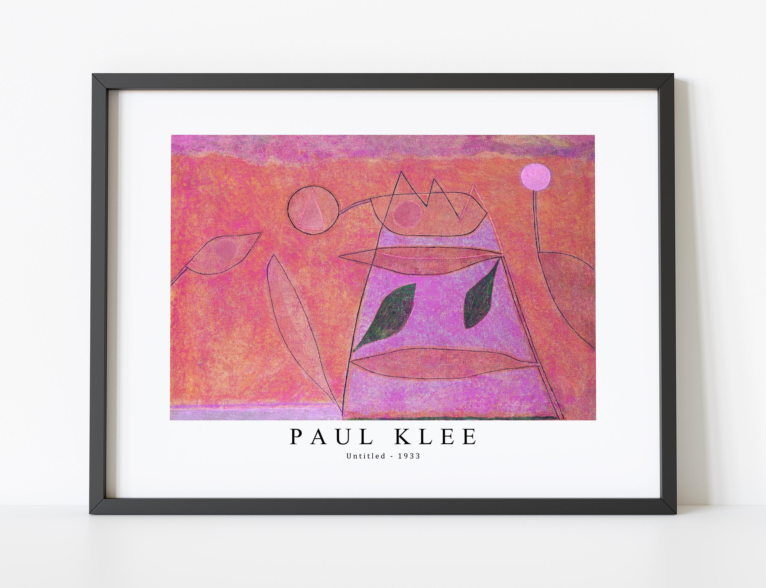Paul Klee Print Download Digital File, Paul Klee - Untitled 1933