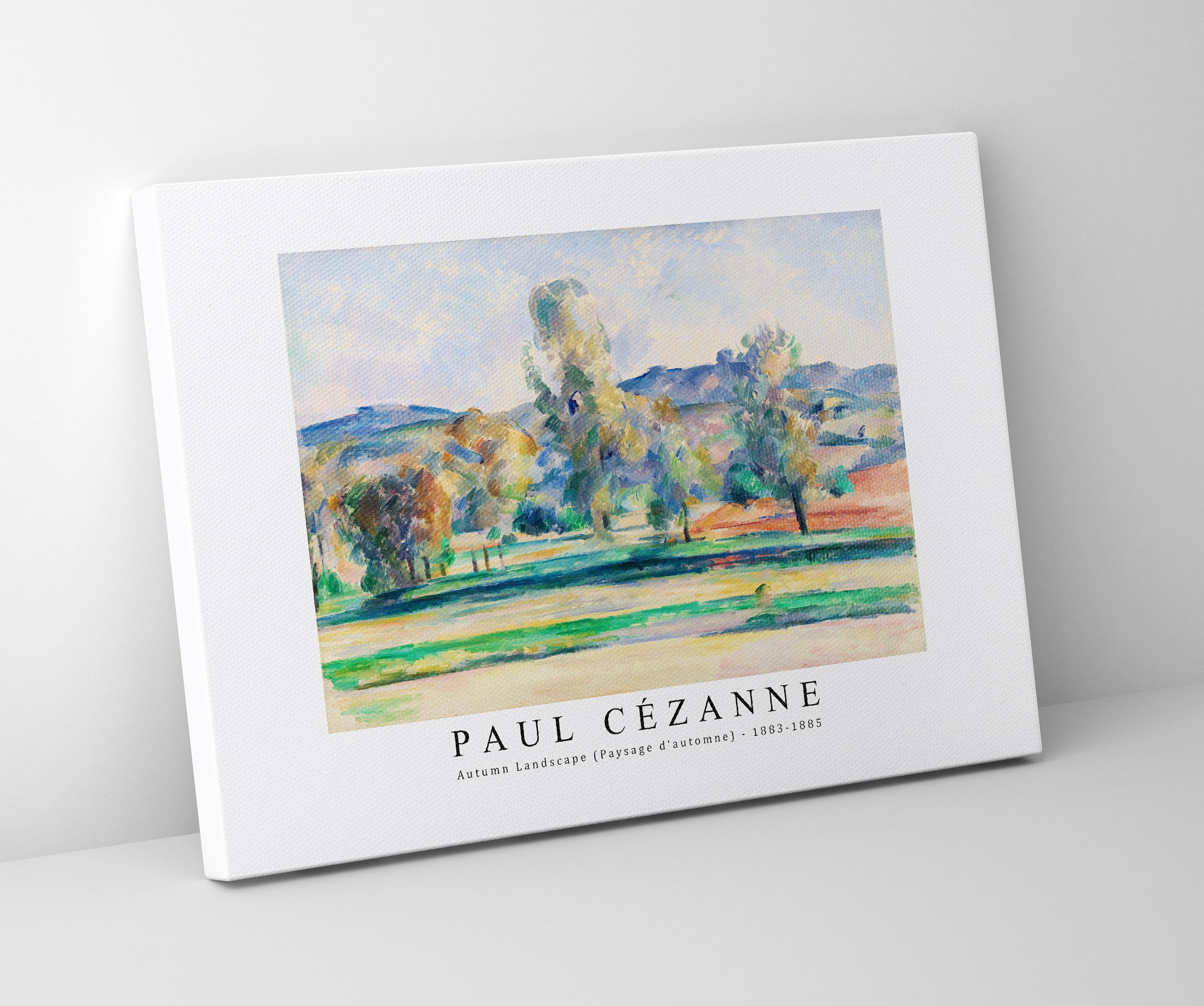 Paul Cezanne Art Print | Paul Cezanne Art Canvas | Paul Cezanne-autumn ...