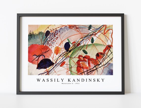 Wassily Kandinsky Print Download Digital File, Wassily