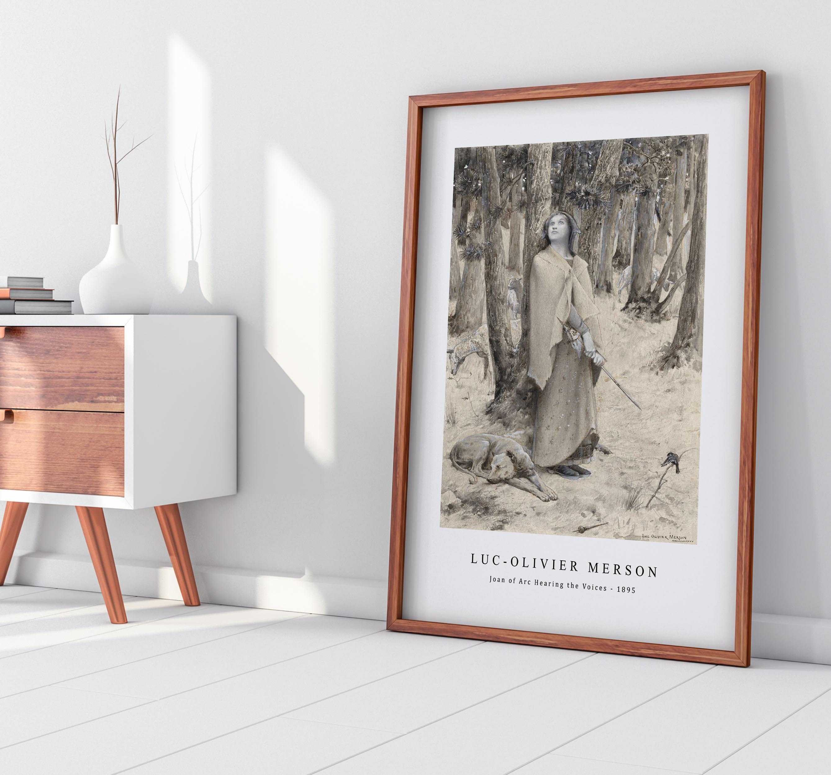 Saint Joan of Arc - Grace to Paint, image size:2677x2498