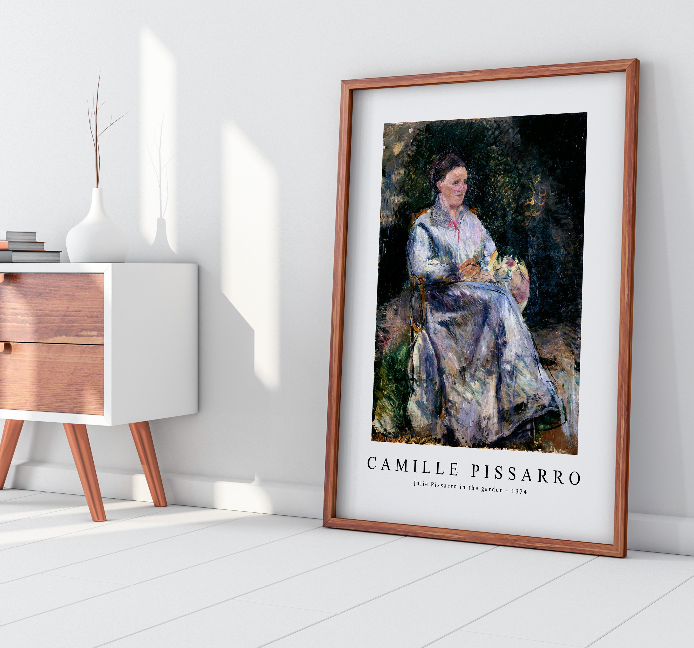 Camille Pissarro、海外版超希少レゾネ、新品額装付 Camille Pissarro、ROUTE 、海外版超希少レゾネ、新品額付 送料無料