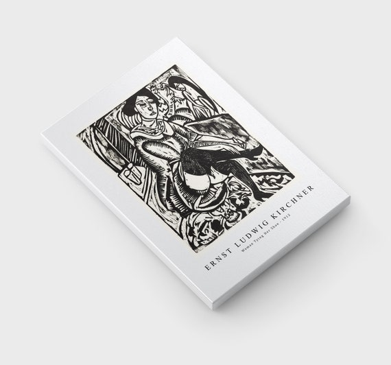 エルンスト・ルードヴィッヒ・キルヒナー、海外版超希少レゾネ、新品額付 エルンスト・ルートヴィヒ・キルヒナー プリント デジタル ファイルの