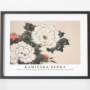 Kamisaka Sekka - Flowers from Momoyogusa–Flowers of a Hundred Generations (ca. 1909–1910) | Kamisaka Sekka Wall Art Decor
