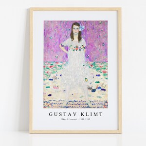 Gustav Klimt Print Download Digital File, Gustav Klimt Mäda Primavesi 1912-1913 Wall Art, Frame TV Art Prints Monet Download Print
