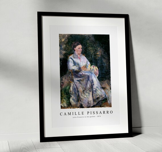 Camille Pissarro、海外版超希少レゾネ、新品額装付 Camille Pissarro Art Print | Camille Pissarro-julie Pissarro