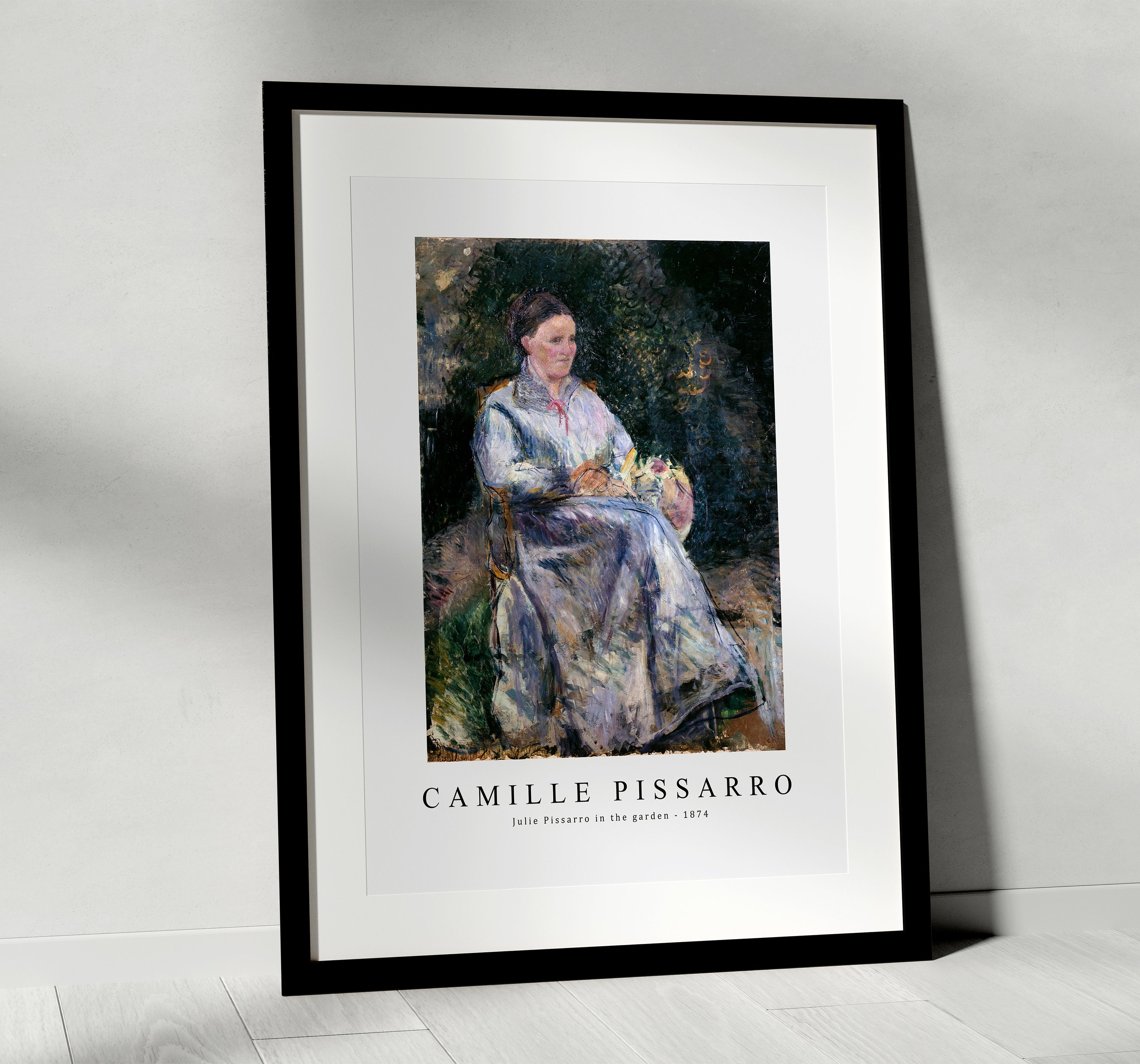 Camille Pissarro Art Print | Camille Pissarro-julie Pissarro in
