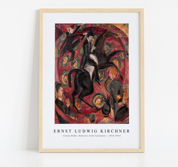 アート・デザイン・音楽 Ernst Ludwig Kirchner: Ertraeumte Reisen Ernst Ludwig Kirchner's exotic art was inspired by cabaret