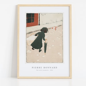 Pierre Bonnard Print Pobierz plik cyfrowy - Mała praczka (1896) Sztuka ścienna, Ramka TV Sztuka Wydruki, Dekoracja ścienna, Pobierz
