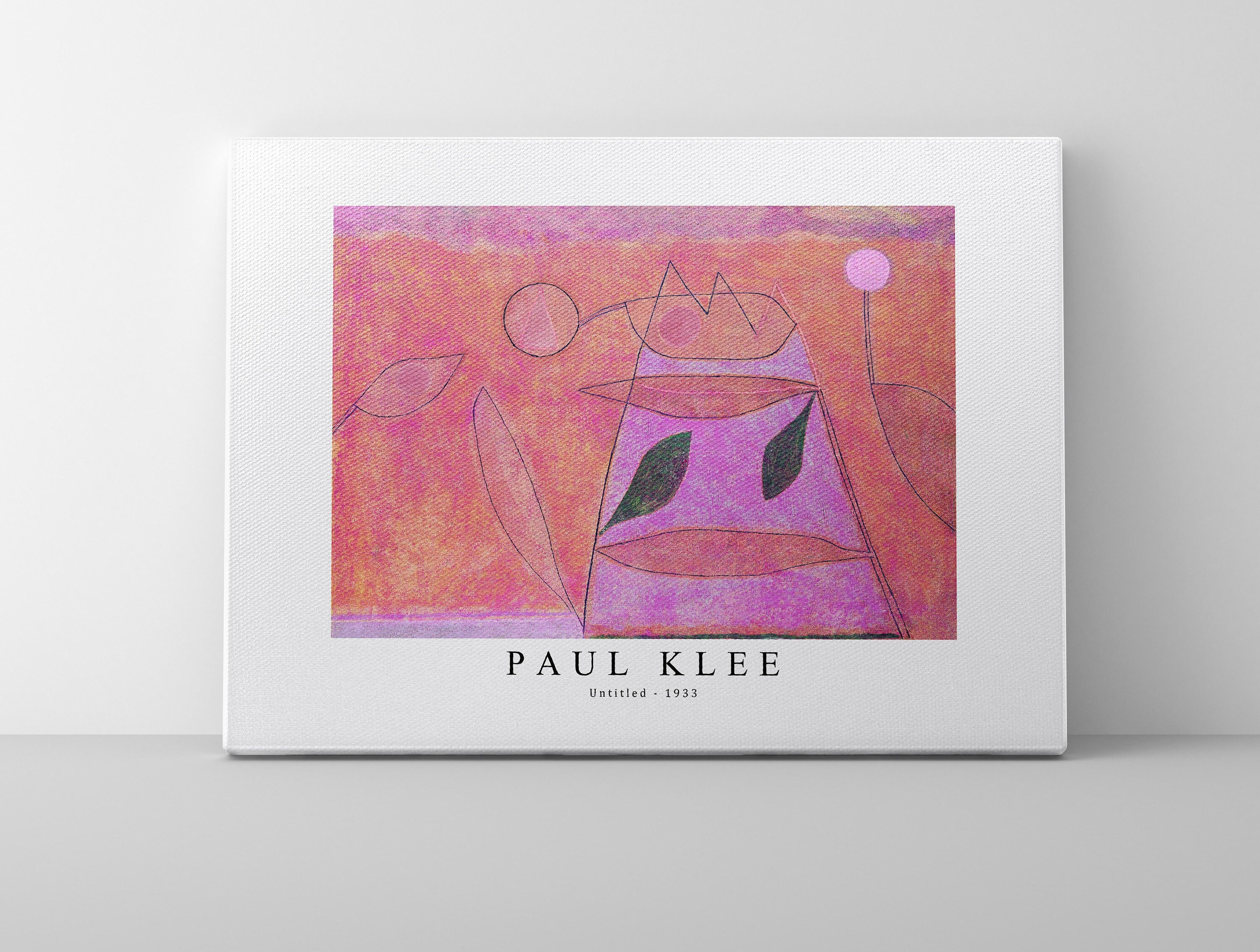 Paul Klee 1933 ドローイングシュウ Paul Klee Print Download Digital File, Paul Klee - Untitled 1933