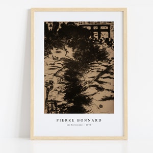 Pierre Bonnard Print Pobierz plik cyfrowy-Les Parisiennes (1893) Wall art, ramki TV Art Prints, dekoracje ścienne, Pobierz