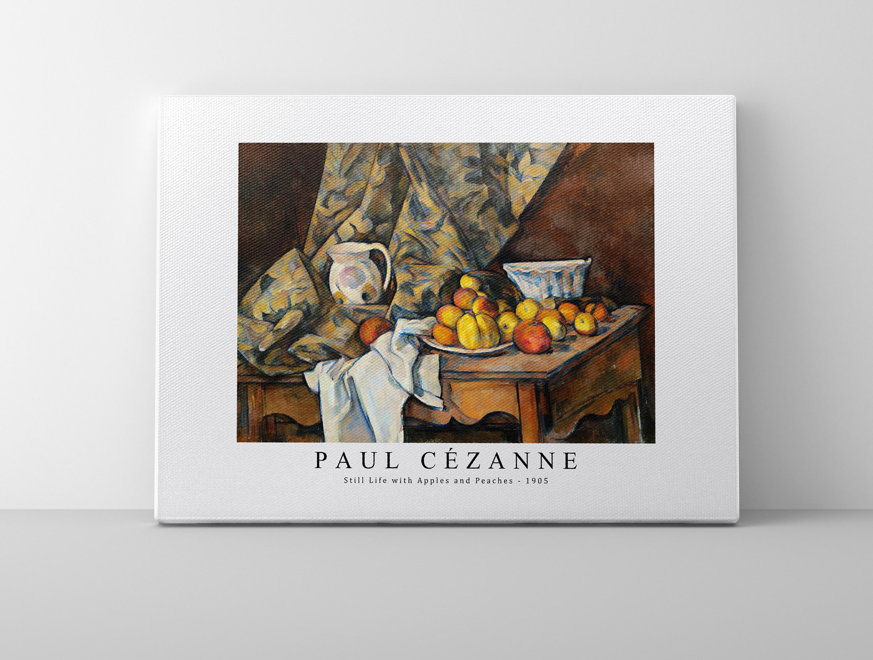 Paul Cezanne Still Life With Apples And Peaches