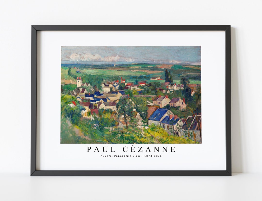 Paul Cezanne Art Print | Paul Cezanne Art Canvas | Paul Cezanne-auvers ...