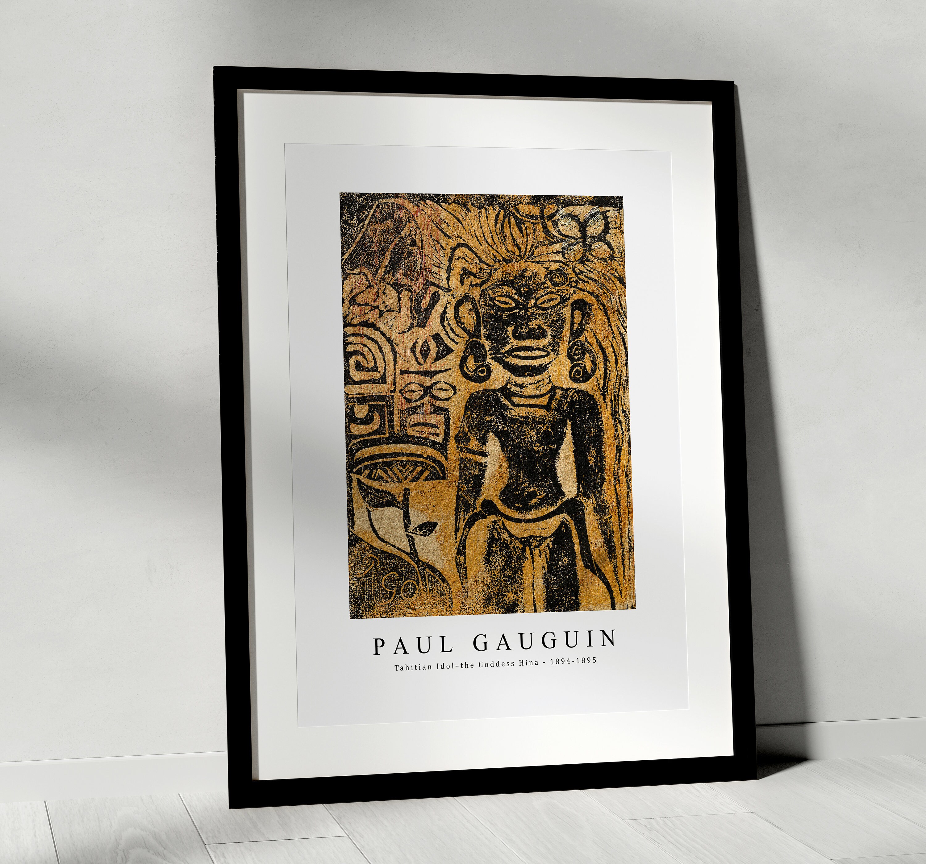 Paul Gauguin Art Print | Tahitian Idol–the Goddess Hina 1894-1895