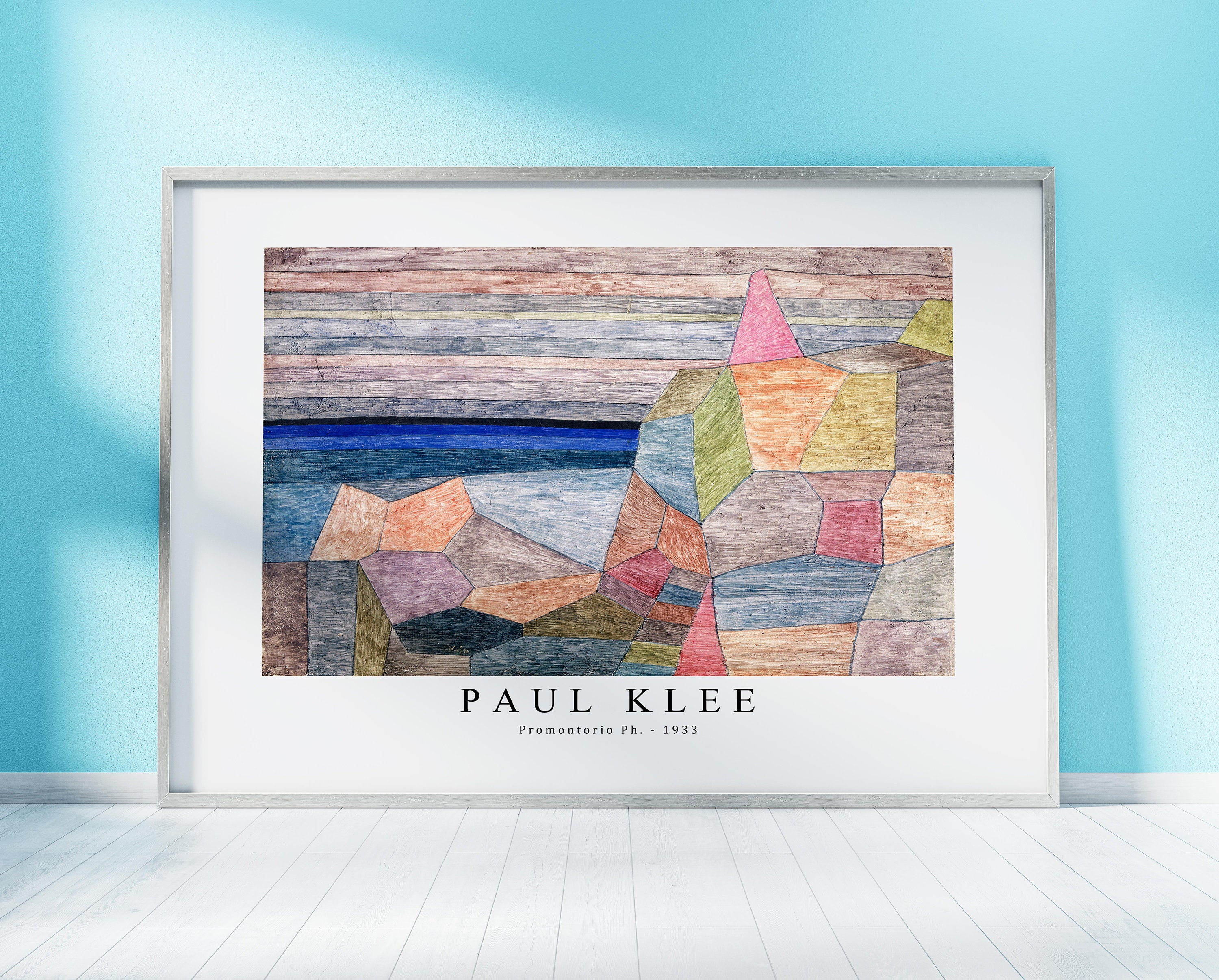 Paul Klee Art Print | Paul Klee-promontorio Ph. 1933 | Paul Klee